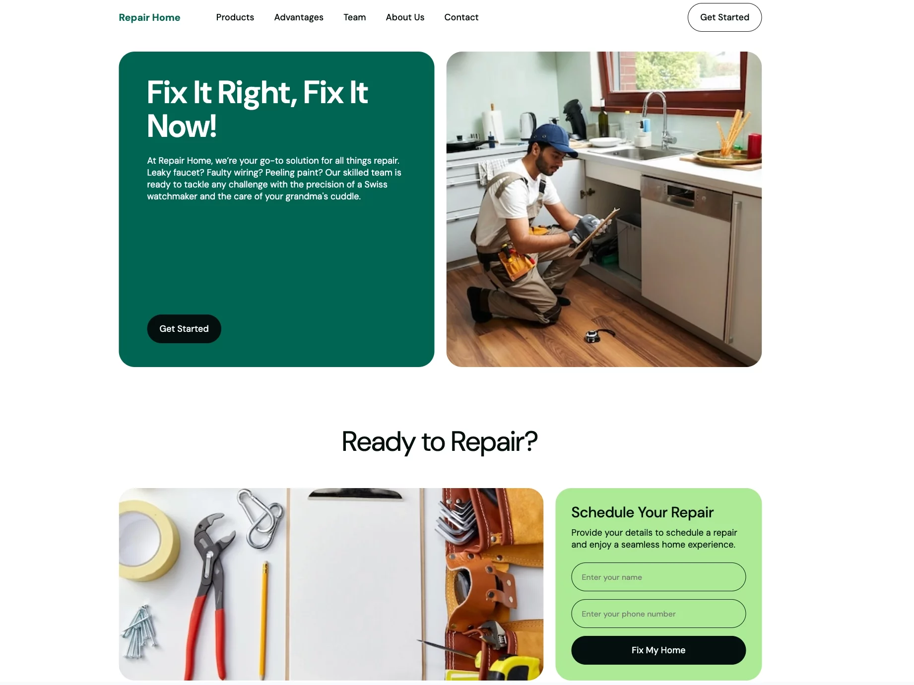 Slider interface showcasing various successful AI-generated landing page designs, emphasizing customization and variety.
